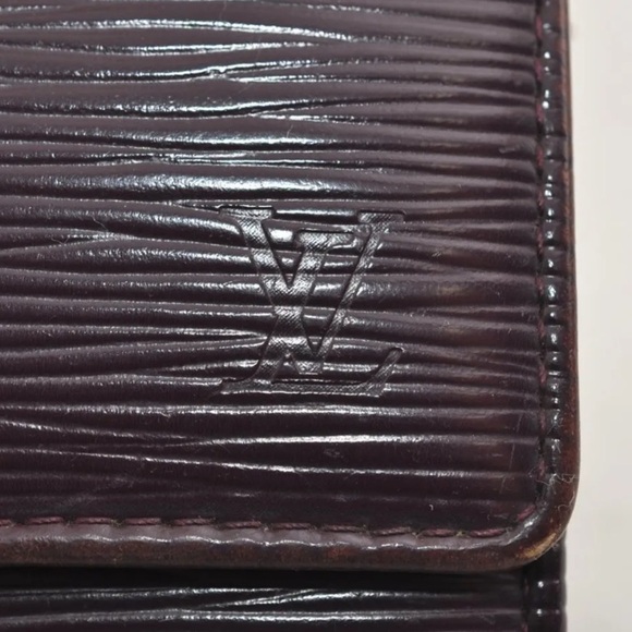 💜Louis Vuitton Purple Epi Portefeuille Sarah Long Wallet RARE!!!💜 - Picture 6 of 16